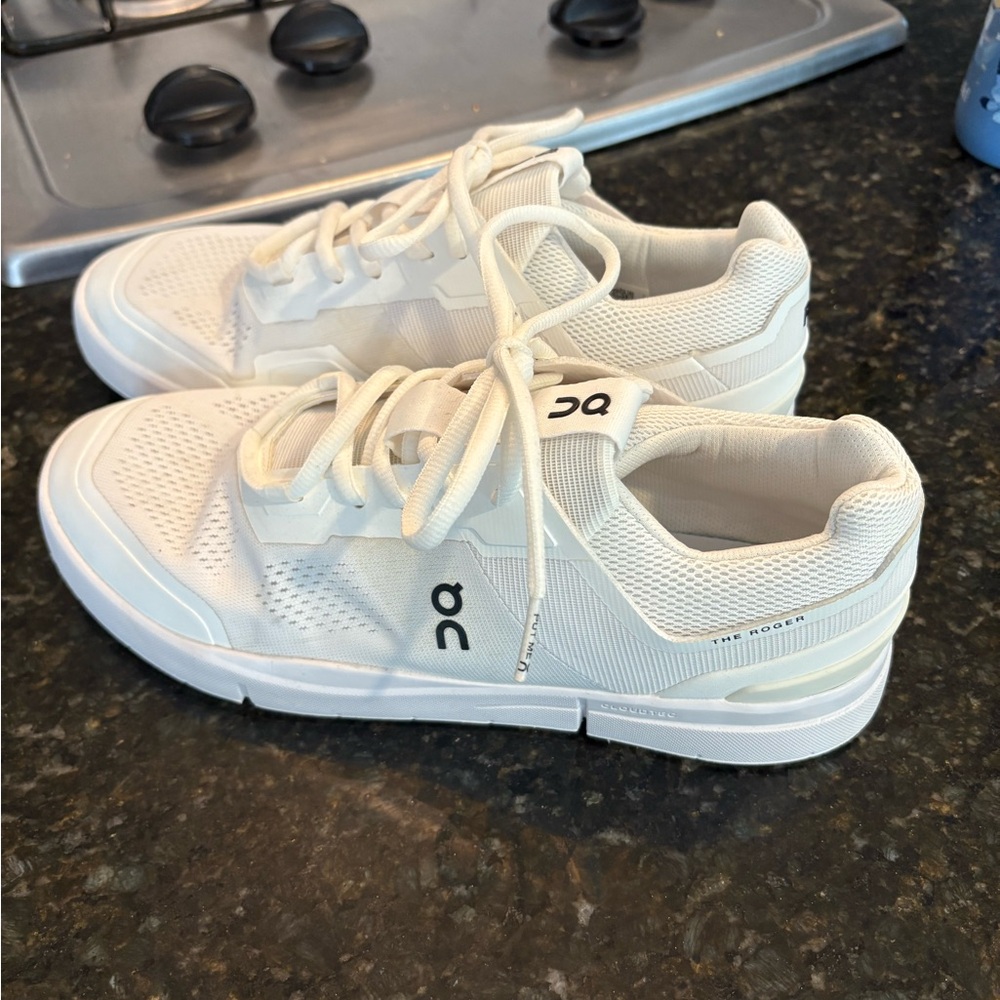 On Running White Athletic Shoes